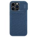 Nillkin Qin Pro Series iPhone 14 Pro Flip Cover - Blå