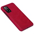 Nillkin Qin Series Xiaomi Mi 10T 5G/10T Pro 5G Flip Cover - Rød