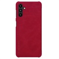 Nillkin Qin Series Samsung Galaxy A13 5G Flip Cover - Rød