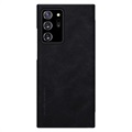 Nillkin Qin Series Samsung Galaxy Note20 Ultra Flip Cover - Sort