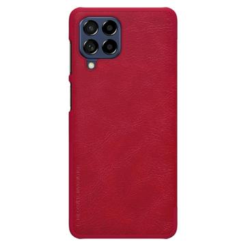 Nillkin Qin Series Samsung Galaxy M53 Flip Cover - Rød