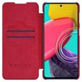 Nillkin Qin Series Samsung Galaxy M53 Flip Cover - Rød