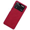 Nillkin Qin Series Xiaomi Poco M4 Pro Flip Cover - Rød