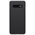 Nillkin Super Frosted Shield Samsung Galaxy S10 Cover - Sort