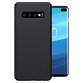 Nillkin Super Frosted Shield Samsung Galaxy S10+ Cover - Sort