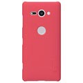 Nillkin Super Frosted Shield Sony Xperia XZ2 Compact Cover - Rød
