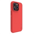 Nillkin Super Frosted Shield Pro iPhone 14 Pro Max Hybrid Cover - Rød