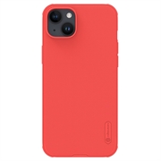 iPhone 15 Plus Nillkin Super Frosted Shield Pro Hybrid Cover - Rød
