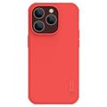 Nillkin Super Frosted Shield Pro iPhone 14 Pro Hybrid Cover - Rød