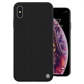Nillkin Textured iPhone X / iPhone XS Hybrid Cover - Sort