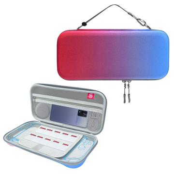 Nintendo Switch 2 JYS JYS-NS2283 EVA-bæretaske med to rum - rød / blå