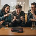 Nintendo Switch 2-taske med powerbank - 20000mAh/30W - Sort