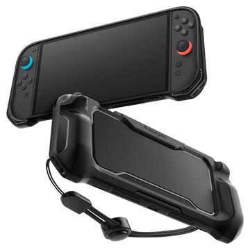 Nintendo Switch 2 Spigen Rugged Armor TPU-etui - mat sort