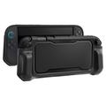 Nintendo Switch 2 Spigen Rugged Armor TPU-etui - mat sort