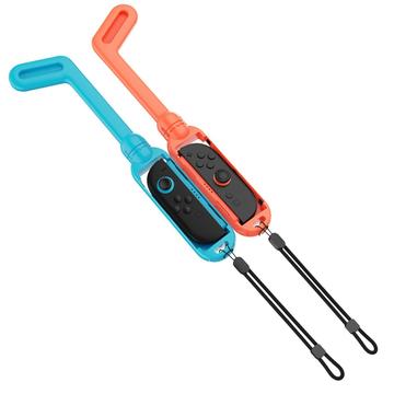 Nintendo Switch 2 iPega PG-SW2091 Joy-Con Controllers Golfkøllegrebssæt - 2 stk.