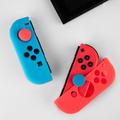 Nintendo Switch Controller silikoneetui med hætter til tommelfingergreb - sort