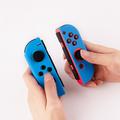 Nintendo Switch Controller silikoneetui med hætter til tommelfingergreb - blå