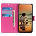 Nokia C21 Plus Pung Taske med Magnetisk Lukning - Hot pink