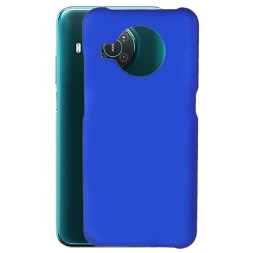 Nokia X10/X20 Gummibelagt Plastik Cover - Blå
