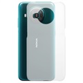 Nokia X10/X20 Gummibelagt Plastik Cover - Gennemsigtig