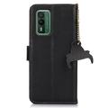 Nokia XR21 Læderpung med RFID - Sort