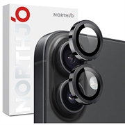 iPhone 17 Northjo kameralinsebeskyttelsessæt - sort