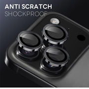 iPhone 17 Pro/17 Pro Max Northjo kameralinsebeskyttelsessæt - sort