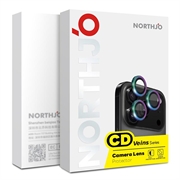 iPhone 17 Pro/17 Pro Max Northjo kameralinsebeskyttelsessæt - sort