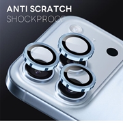 iPhone 17 Pro/17 Pro Max Northjo kameralinsebeskyttelsessæt - blå