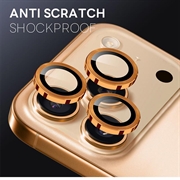 iPhone 17 Pro/17 Pro Max Northjo kameralinsebeskyttelsessæt - Orange