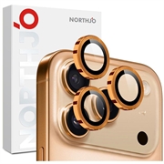 iPhone 17 Pro/17 Pro Max Northjo kameralinsebeskyttelsessæt - Orange
