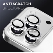 iPhone 17 Pro/17 Pro Max Northjo kameralinsebeskyttelsessæt - sølv