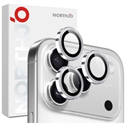 iPhone 17 Pro/17 Pro Max Northjo kameralinsebeskyttelsessæt - sølv