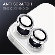 iPhone 17 Northjo kameralinsebeskyttelsessæt - sølv