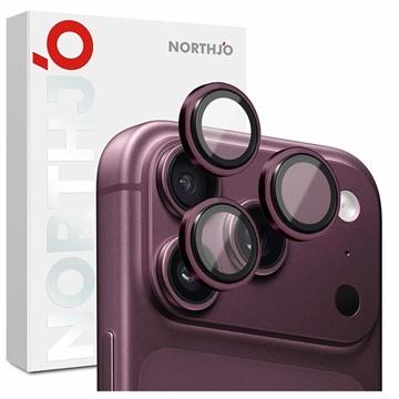 iPhone 18 Pro/18 Pro Max Northjo kameralinsebeskyttelsessæt - lilla