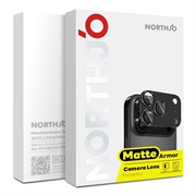 Samsung Galaxy S26+ Northjo Fuld beskyttelse af kameralinsebeskytter i mat metal og hærdet glas - Pink