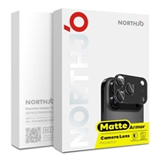 Samsung Galaxy S26+ Northjo Fuld beskyttelse af kameralinsebeskytter i mat metal og hærdet glas - Sølv