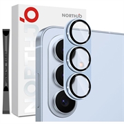 Samsung Galaxy S26 Northjo Fuld beskyttelse af kameralinsebeskytter i mat metal og hærdet glas - Blå