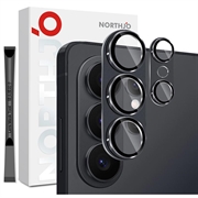 Samsung Galaxy S26 Ultra Northjo Fuld beskyttelse af kameralinsebeskytter i mat metal og hærdet glas