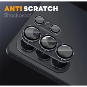 Samsung Galaxy S26 Ultra Northjo Fuld beskyttelse af kameralinsebeskytter i mat metal og hærdet glas