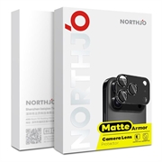 Samsung Galaxy S26 Ultra Northjo Fuld beskyttelse af kameralinsebeskytter i mat metal og hærdet glas - Grå