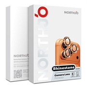 Samsung Galaxy S26+ Northjo Kameralinsebeskytter-sæt med rhinsten - Pink