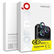 Huawei Pura 80 Pro/80 Pro+ Northjo kameralinsebeskyttelsessæt - sort
