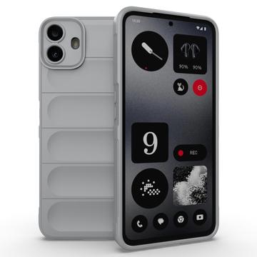 Nothing CMF Phone 1 Rugged TPU Cover - Lysegrå