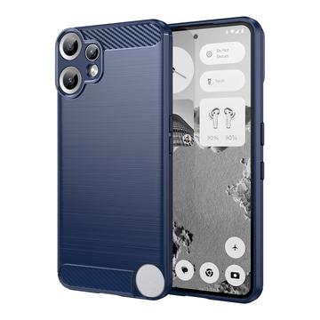 Nothing CMF Phone 2 Pro Børstet TPU Cover - Karbonfiber