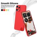 Nothing CMF Phone 2 Pro Flydende silikone cover med håndrem - rød