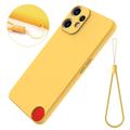 Nothing CMF Phone 2 Pro Flydende silikone cover med håndrem - gul