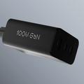 Nothing CMF Power 100W GaN-vægoplader med USB-C-kabel - mørkegrå