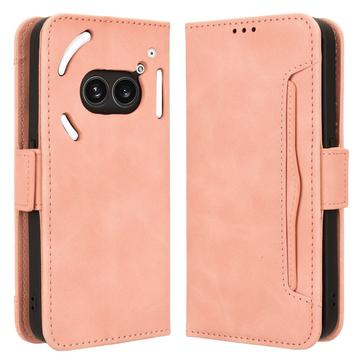 Nothing Phone (2a)/(2a) Plus Pung Cover med Kortholder - Pink