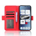 Nothing Phone (2a)/(2a) Plus Pung Cover med Kortholder - Rød